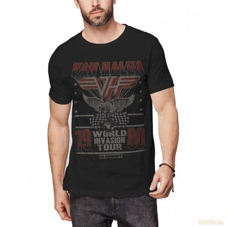 Van Halen: Unisex Tee: Invasion Tour '80 (XX-Large)