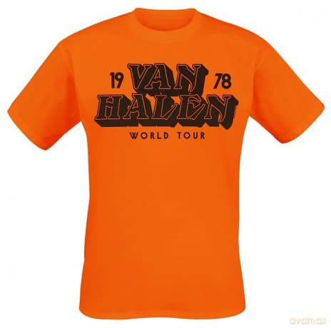 Van Halen: Unisex Tee: World Tour '78 (X-Large)
