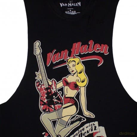 Van Halen: Unisex Vest T-Shirt: Running With The Devil (Black) (XX-Large)