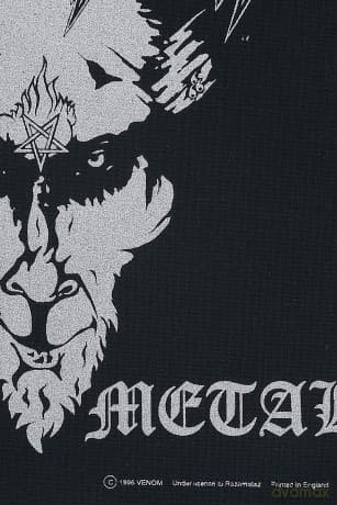 Venom: Back Patch: Black Metal