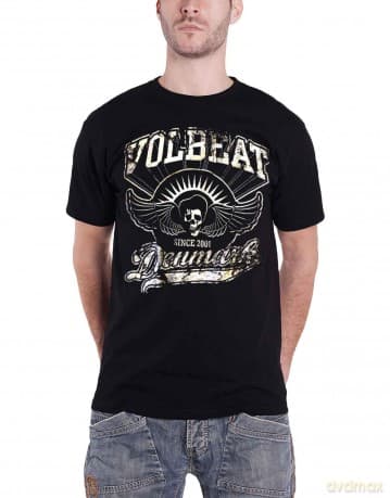 Volbeat: Men's Tee: Rise from Denmark (Medium)