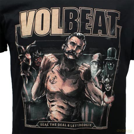 Volbeat: Mens Tee: Seal the Deal (Large)
