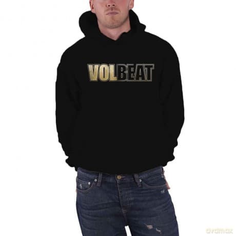 Volbeat: Unisex Pullover Hoodie: Bleeding Crown Skull (Back Print) (Medium)