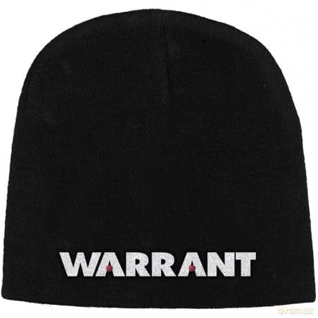 Warrant: Unisex Beanie Hat: Logo (Black)