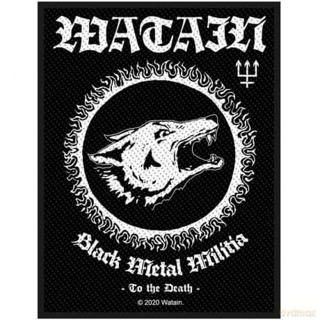 Watain: Standard Patch: Black Metal Militia