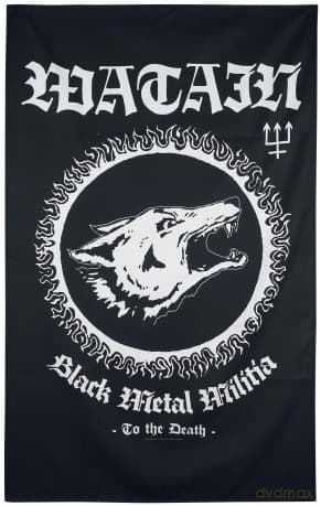 Watain: Textile Poster: Black Metal Militia