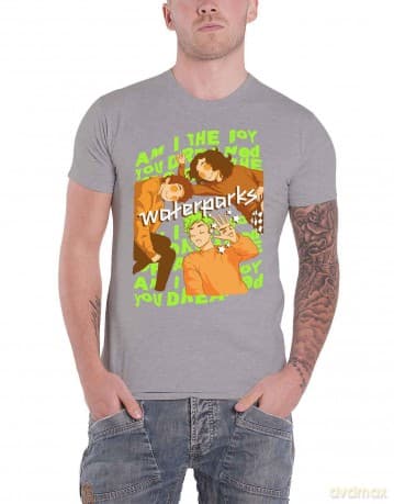 Waterparks: Unisex T-Shirt: Dreamboy (Grey) (X-Large)