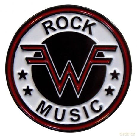 Weezer: Pin Badge: Rock Music Emblem