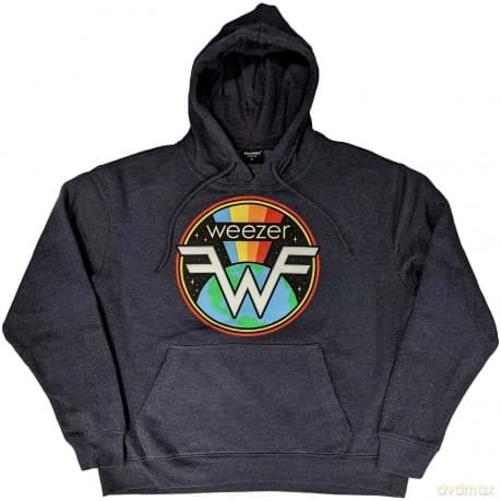 Weezer: Unisex Pullover Hoodie: Symbol Logo (Navy Blue) (X-Large)
