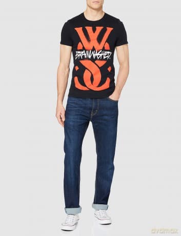 While She Sleeps: Men's Tee: Brainwashed Logo (Small)