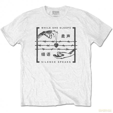 While She Sleeps: Men's Tee: Silence Speaks (Medium)