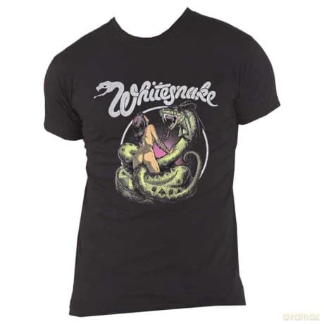 Whitesnake: Unisex T-Shirt: Love Hunter (Black) (Large)