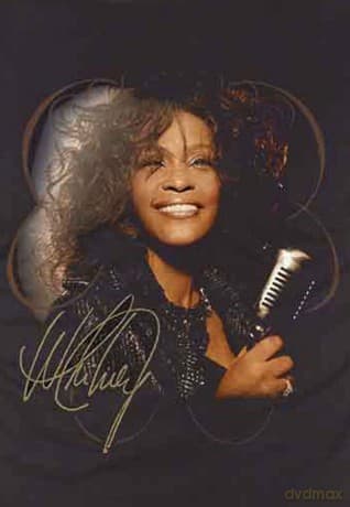 Whitney Houston: Unisex T-Shirt: Vintage Mic Photo (Black) (Large)