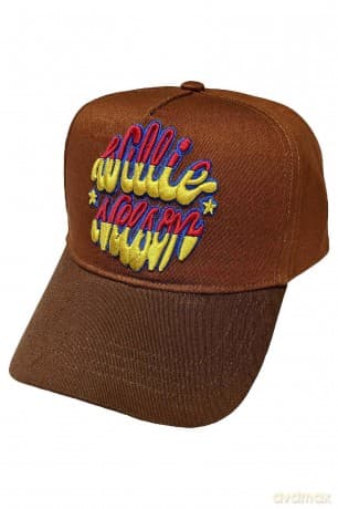 Willie Nelson: Unisex Baseball Cap: Emblem (Brown)