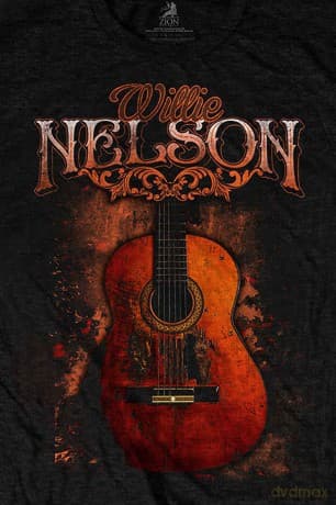 Willie Nelson: Unisex T-Shirt: Trigger (Black) (X-Large)