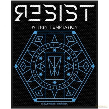 Within Temptation: Standard Patch: Resist Hexagon