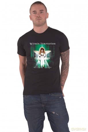 Within Temptation: Unisex T-Shirt: Mother Earth (Black) (Back Print) (X-Large)