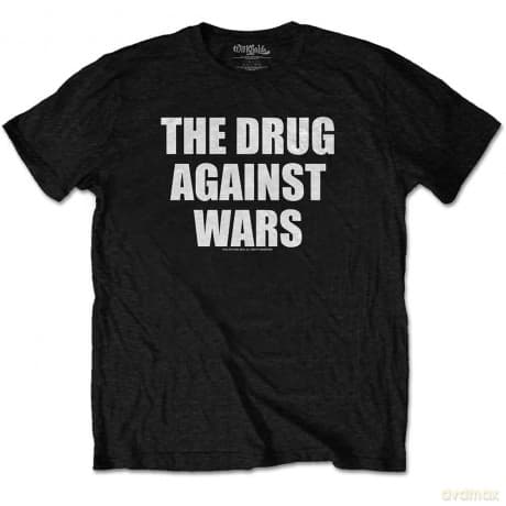 Wiz Khalifa: Unisex T-Shirt: Drug Against Wars (Black) (X-Large)