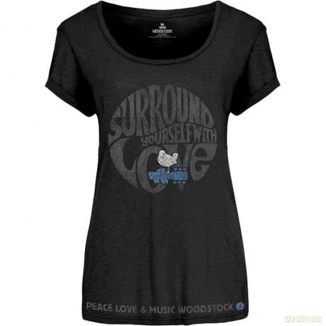 Woodstock: Ladies Tee: Surround Yourself (Scoop Neck) (Medium)