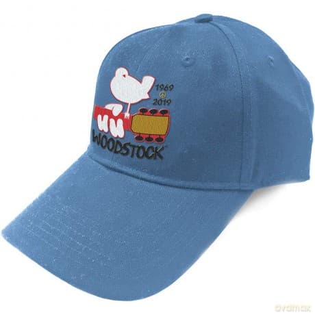 Woodstock: Unisex Baseball Cap: Logo (Denim Blue)