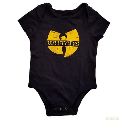 Wu-Tang Clan: Kids Baby Grow: Logo (Black) (0-3 Months)