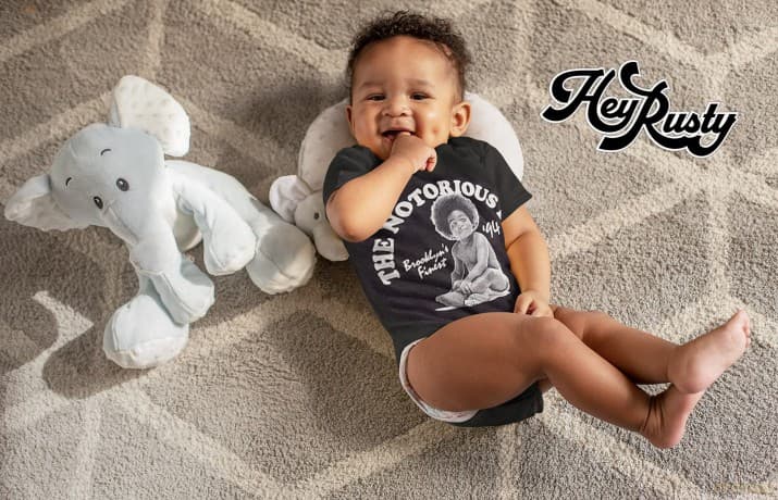 Wu-Tang Clan: Kids Baby Grow: Logo (Black) (18-24 Months)