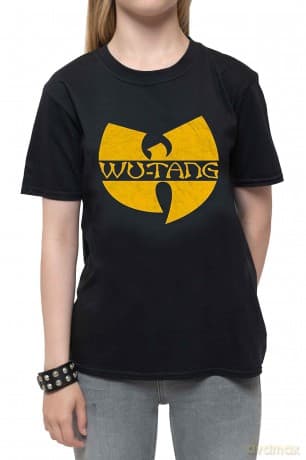 Wu-Tang Clan: Kids T-Shirt: Logo (Black) (5-6 Years)
