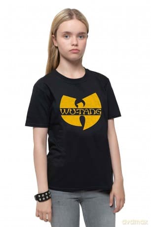 Wu-Tang Clan: Kids T-Shirt: Logo (Black) (7-8 Years)