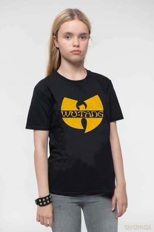 Wu-Tang Clan: Kids T-Shirt: Logo (Black) (7-8 Years)