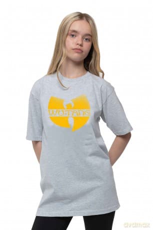 Wu-Tang Clan: Kids T-Shirt: Logo (Heather Grey) (11-12 Years)