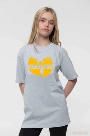 Wu-Tang Clan: Kids T-Shirt: Logo (Heather Grey) (11-12 Years)