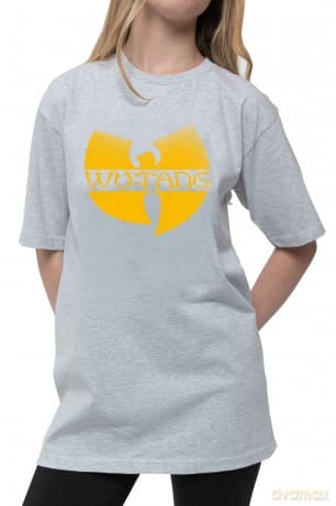 Wu-Tang Clan: Kids T-Shirt: Logo (Heather Grey) (11-12 Years)