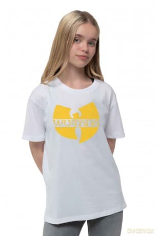 Wu-Tang Clan: Kids T-Shirt: Logo (White) (9-10 Years)