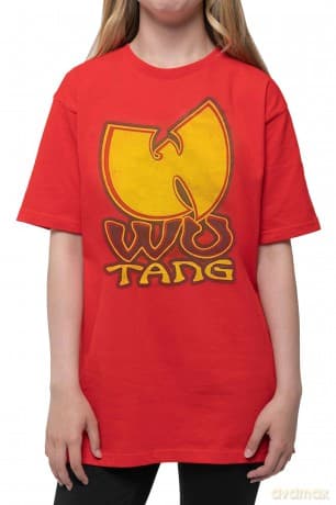 Wu-Tang Clan: Kids T-Shirt: Wu-Tang (Red) (9-10 Years)