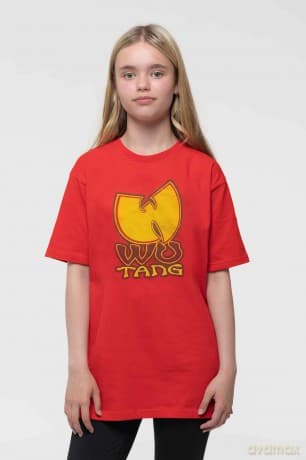 Wu-Tang Clan: Kids T-Shirt: Wu-Tang (Red) (9-10 Years)