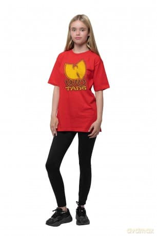 Wu-Tang Clan: Kids T-Shirt: Wu-Tang (Red) (9-10 Years)