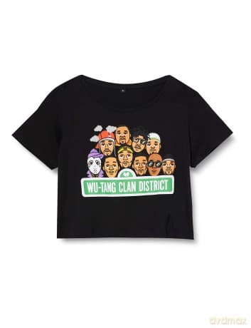 Wu-Tang Clan: Ladies Cropped Tee: Sesame Street (Ex Tour) (Large)