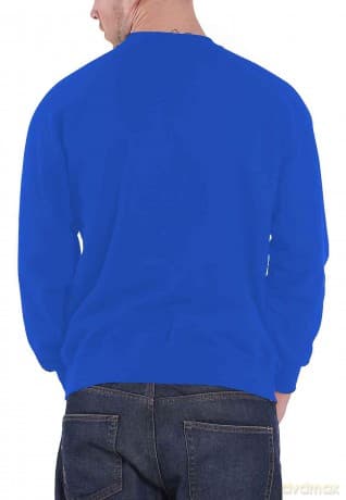 Wu-Tang Clan: Unisex Sweatshirt: Logo (Blue) (Medium)