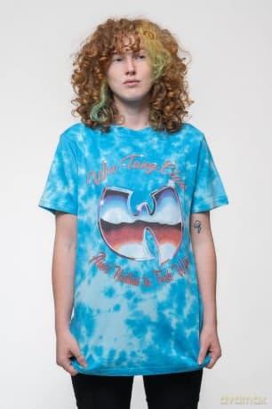 Wu-Tang Clan: Unisex T-Shirt: ANTFW (Blue) (Wash Collection) (X-Large)