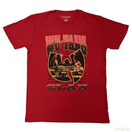 Wu-Tang Clan: Unisex T-Shirt: Brick Wall (Red) (XX-Large)