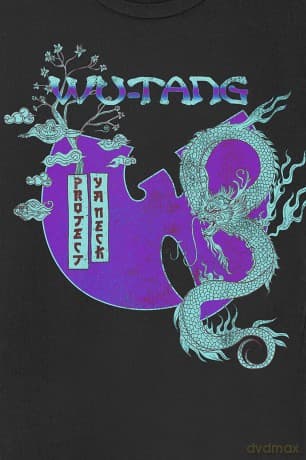 Wu-Tang Clan: Unisex T-Shirt: Dragon Bonsai (Black) (Large)