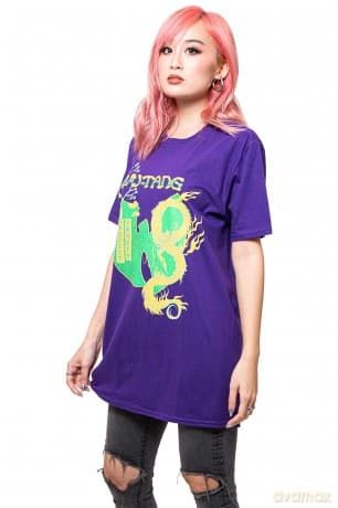 Wu-Tang Clan: Unisex T-Shirt: Dragon Bonsai (Purple) (Large)