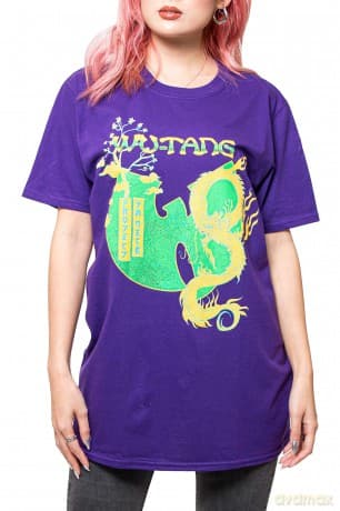Wu-Tang Clan: Unisex T-Shirt: Dragon Bonsai (Purple) (Small)