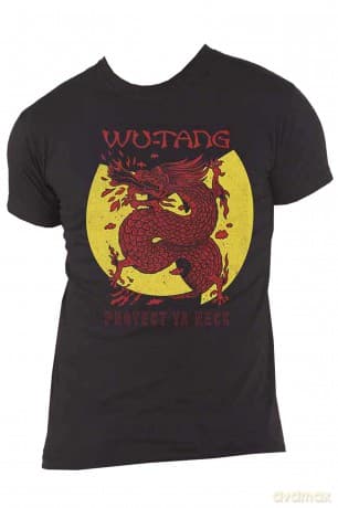 Wu-Tang Clan: Unisex T-Shirt: Inferno (Black) (Medium)