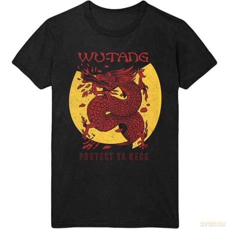 Wu-Tang Clan: Unisex T-Shirt: Inferno (Black) (X-Large)