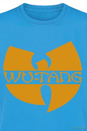 Wu-Tang Clan: Unisex T-Shirt: Logo (Blue) (Small)