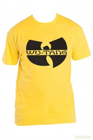 Wu-Tang Clan: Unisex T-Shirt: Logo (Yellow) (X-Small)
