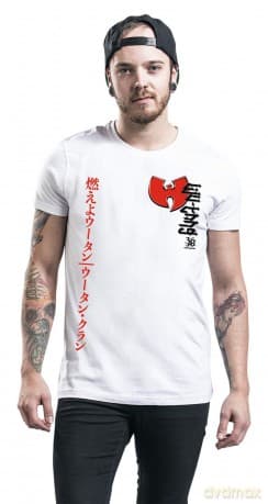 Wu-Tang Clan: Unisex T-Shirt: Swords (White) (Back Print) (Large)