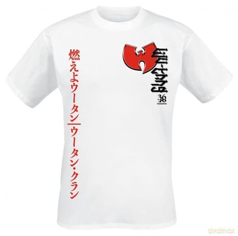 Wu-Tang Clan: Unisex T-Shirt: Swords (White) (Back Print) (X-Large)