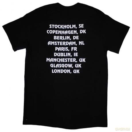 Wu-Tang Clan: Unisex T-Shirt: Tour '23 Dragon Back Print (Black) (Back Print & Ex-Tour) (Medium)